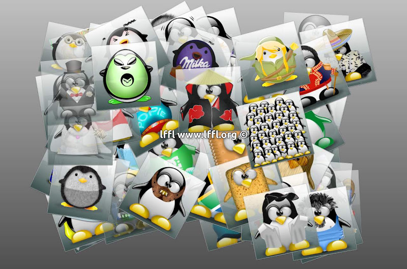 Collezione di 100 Avatar dedicati a Tux - Linux Freedom